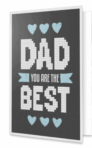 Greeting Card Best Dad